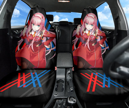 Darling In The Franxx Zero Two Car Seat Covers Car Accessories Ci100522-06