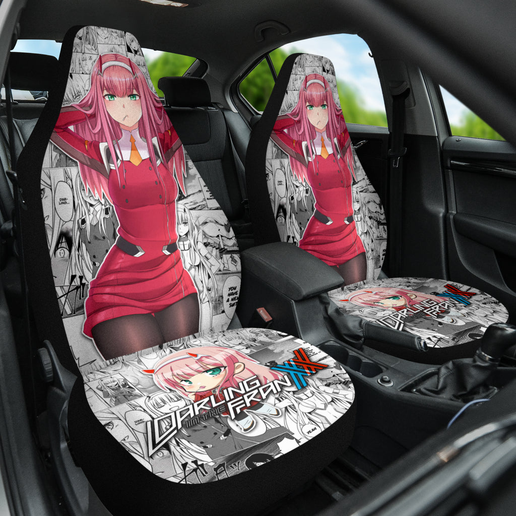 Darling In The Franxx Zero Two Car Seat Covers Car Accessories Ci100522-05