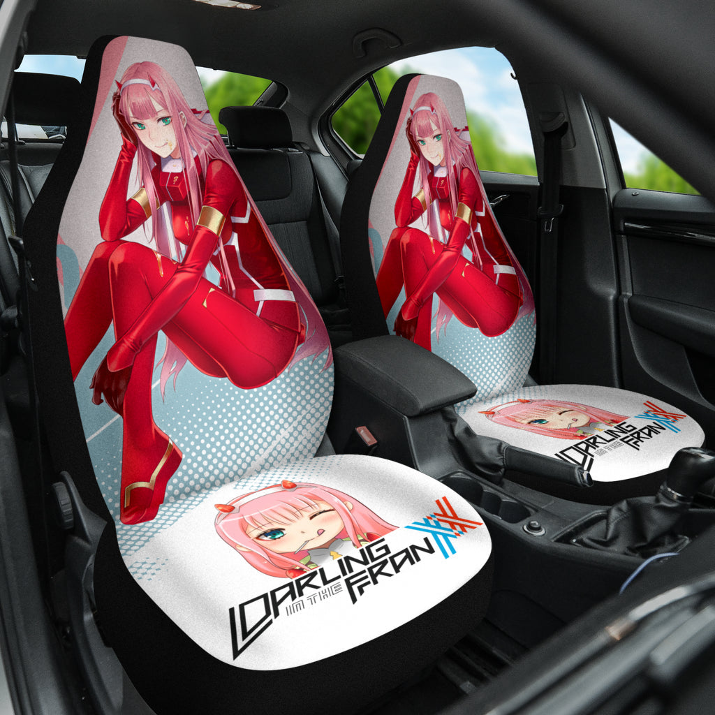 Darling In The Franxx Zero Two Car Seat Covers Car Accessories Ci100522-09