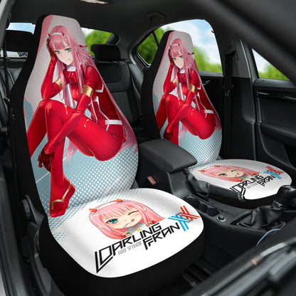 Darling In The Franxx Zero Two Car Seat Covers Car Accessories Ci100522-09