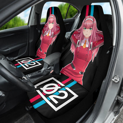 Darling In The Franxx Zero Two Car Seat Covers Car Accessories Ci100522-08