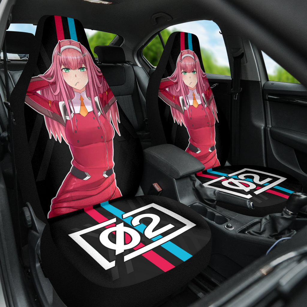 Darling In The Franxx Zero Two Car Seat Covers Car Accessories Ci100522-08