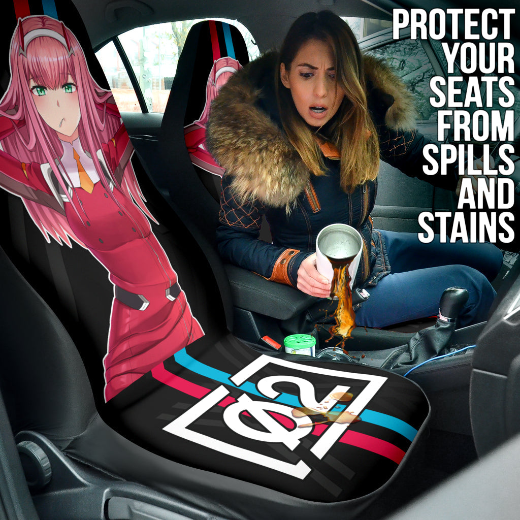 Darling In The Franxx Zero Two Car Seat Covers Car Accessories Ci100522-08