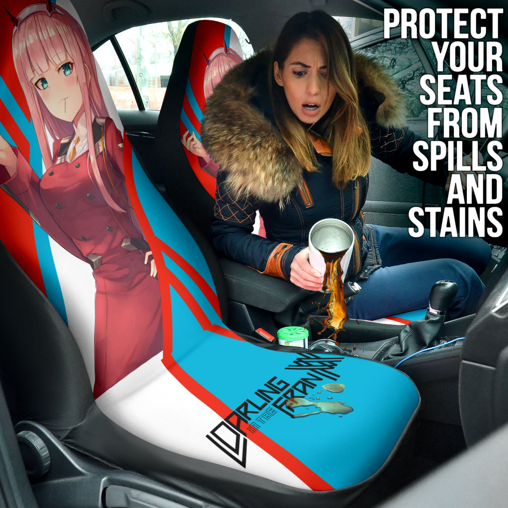 Darling In The Franxx Zero Two Car Seat Covers Car Accessories Ci100522-03