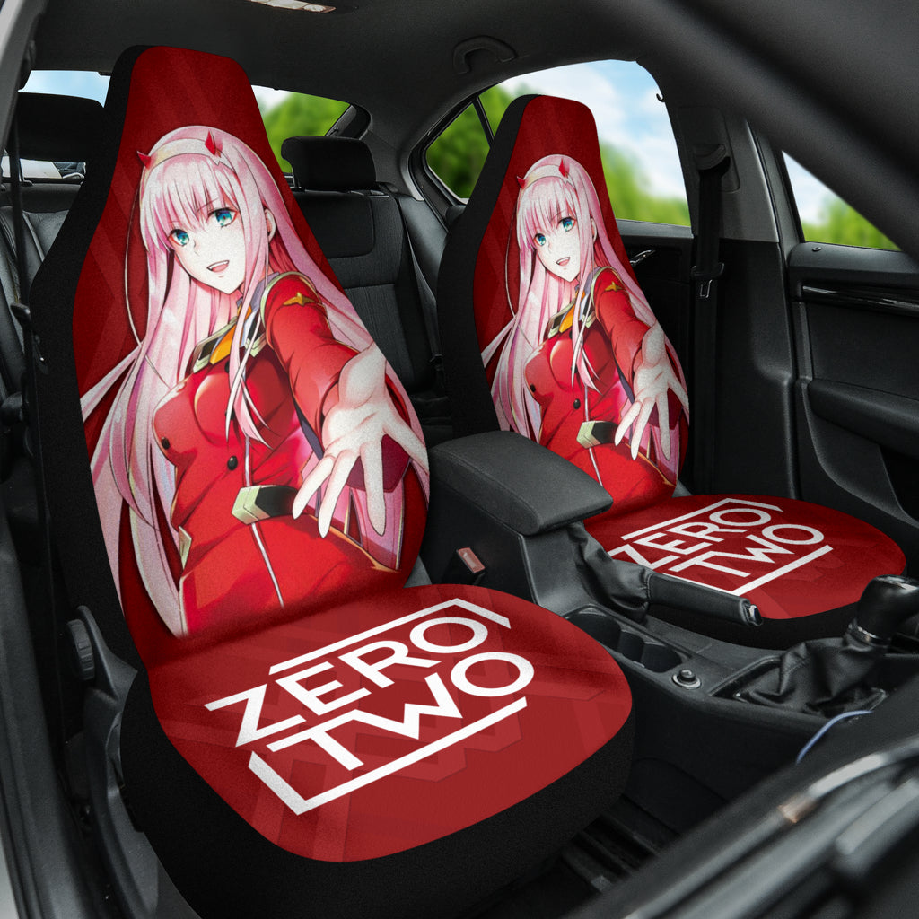 Darling In The Franxx Zero Two Car Seat Covers Car Accessories Ci100522-01