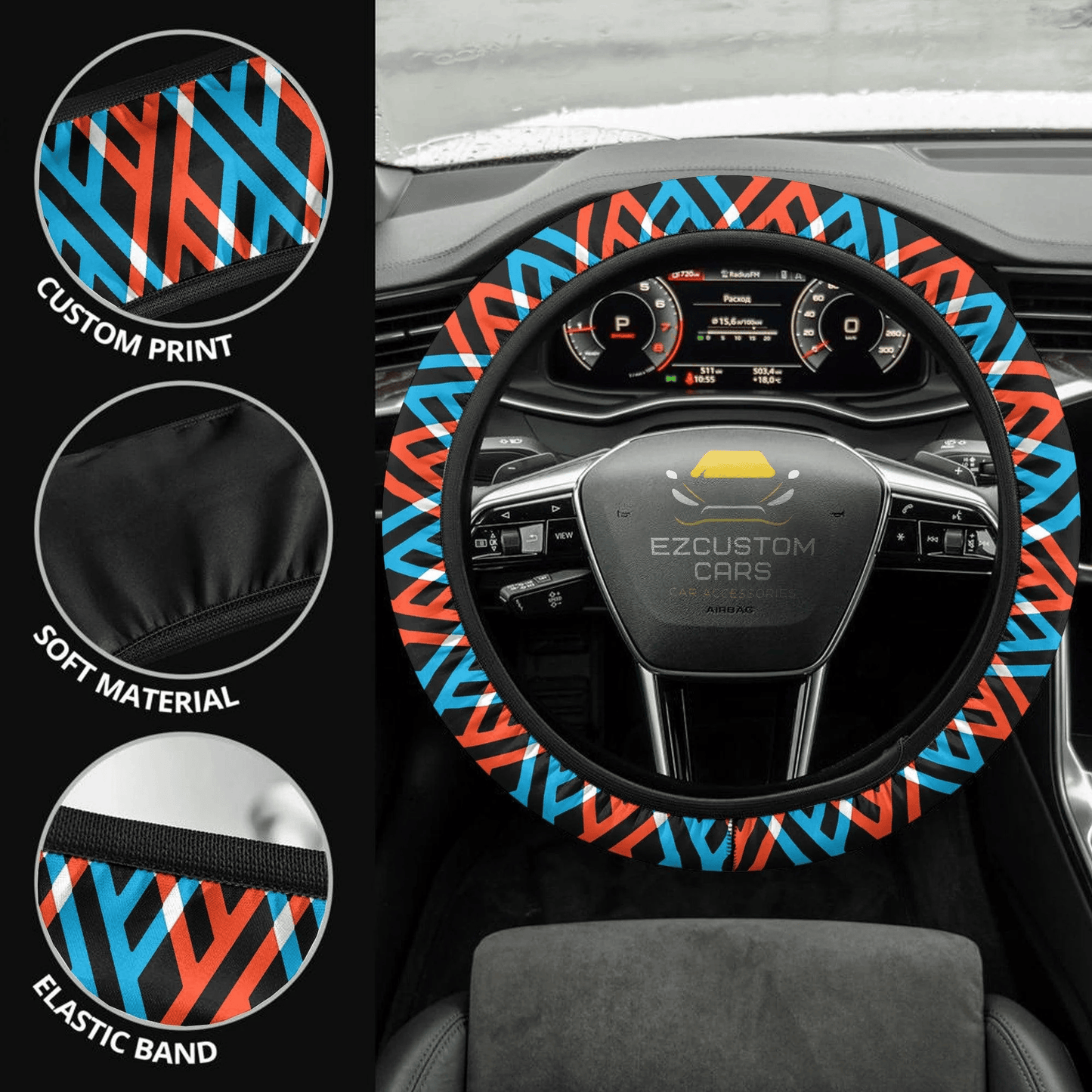 Darling in the Franxx Anime Steering Wheel Cover