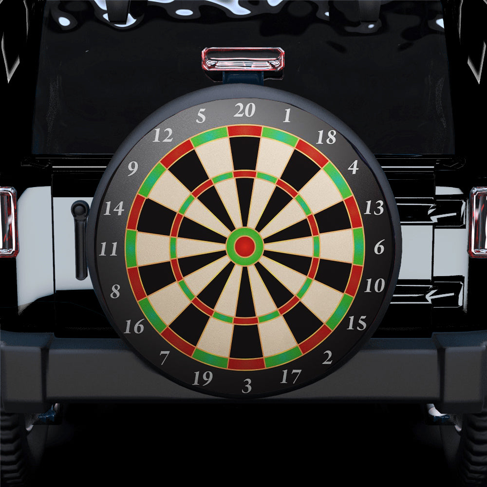 Dart Board Jeep Spare Tire Cover