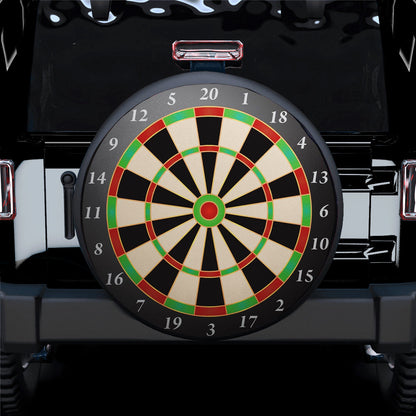 Dart Board Jeep Spare Tire Cover