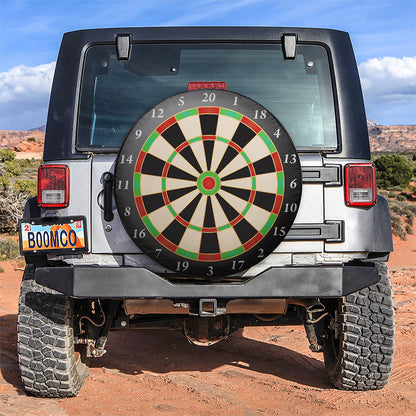 Dart Board Jeep Spare Tire Cover