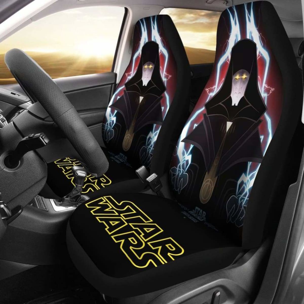 Darth Sidious Seat Covers 101719 Universal Fit