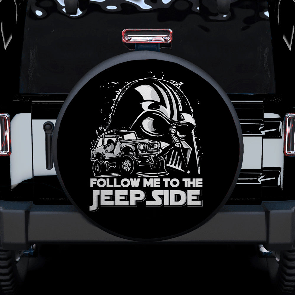 Darth Vader Follow Me To The Jeep Car Spare Tire Cover