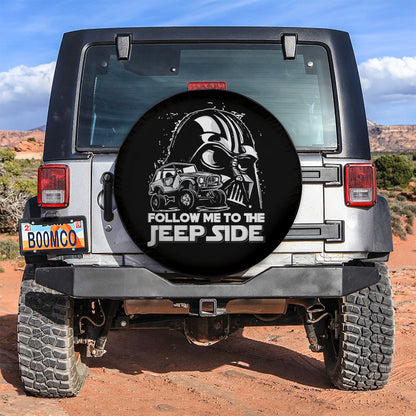 Darth Vader Follow Me To The Jeep Car Spare Tire Cover