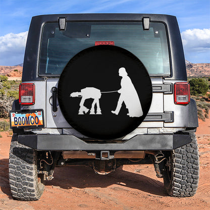 Darth Vader Walking Pet Jeep Car Spare Tire Cover