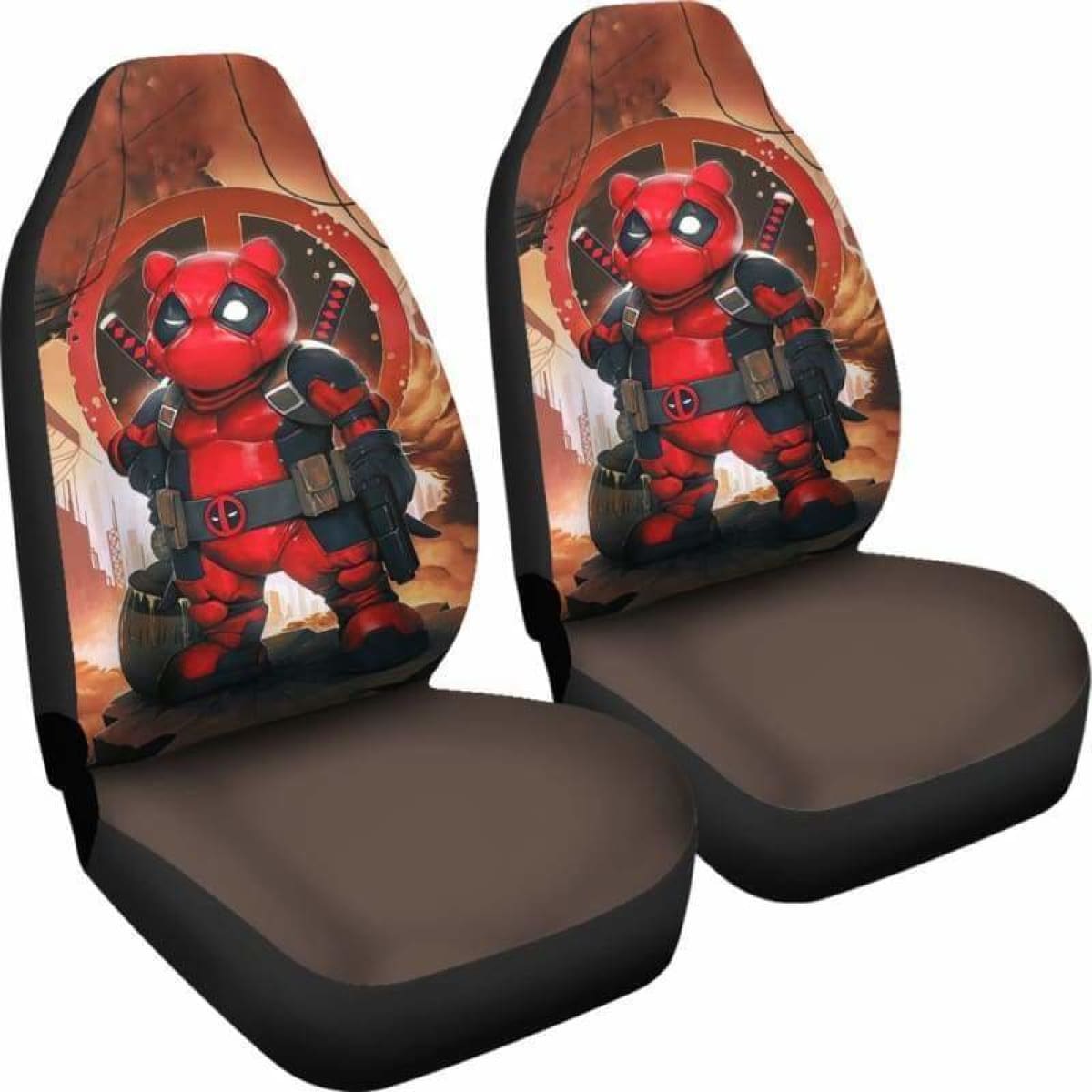 Deadpooh Car Seat Covers Universal Fit 051312