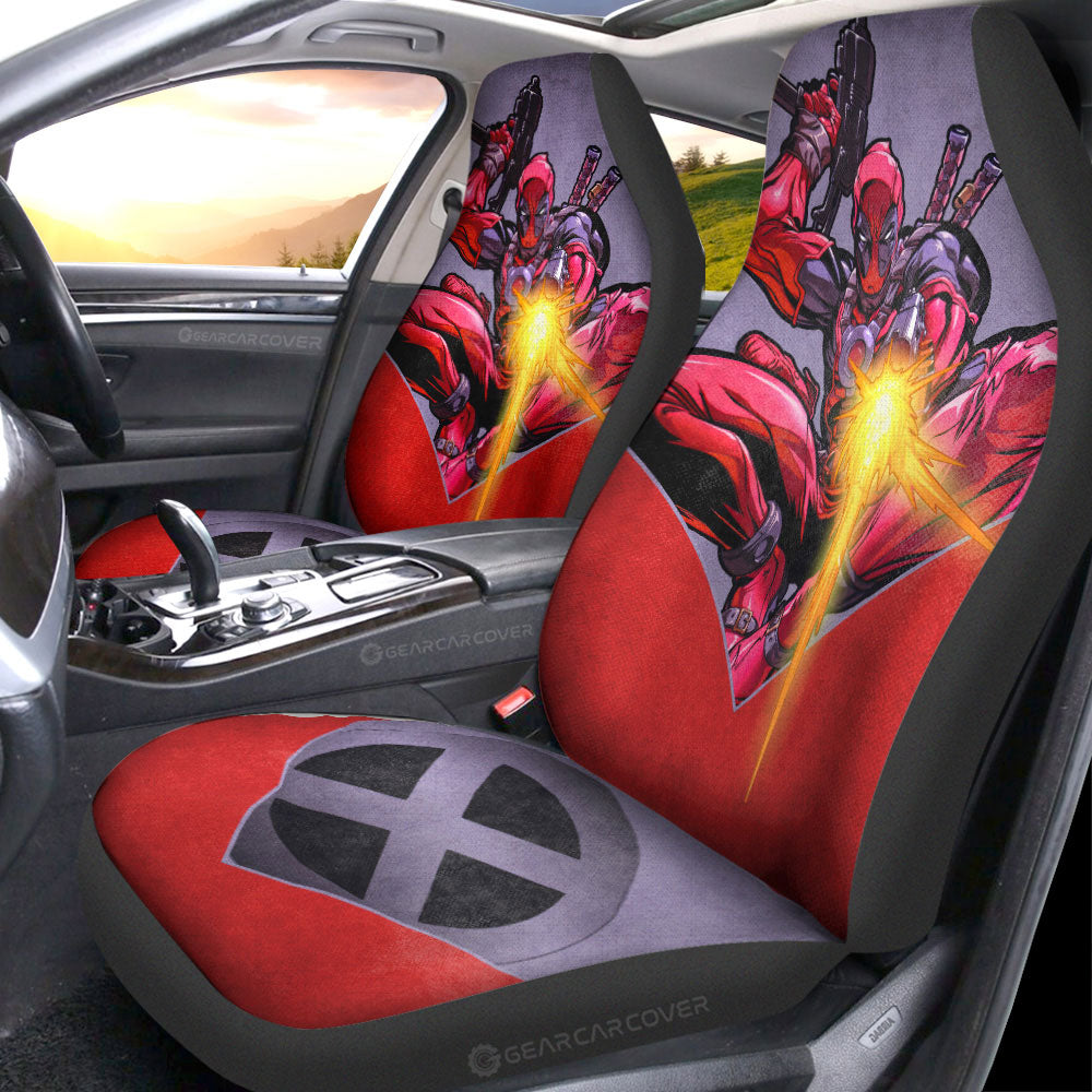 Deadpool Car Seat Covers Custom Car Accessories