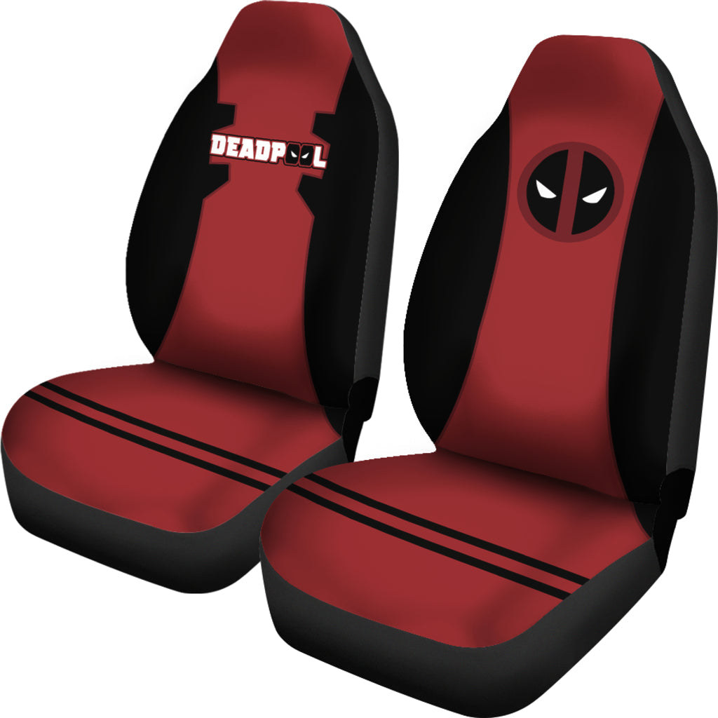 Deadpool Comic Car Seat Covers