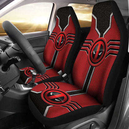 Deadpool Logo Car Seat Covers Custom For Fans Ci230106-06