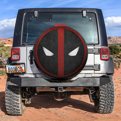 Deadpool Symbol Jeep Car Spare Tire Cover