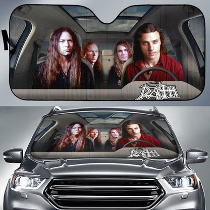 Death Metal Band Car Sun Shade Rock Fan Sun Visor Universal Fit 174503