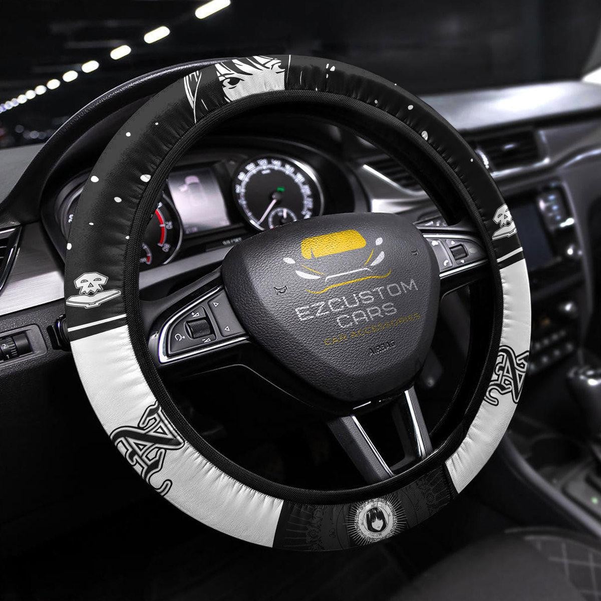 Death Note Anime Steering Wheel Cover Custom Naomi Misora Anime Car Accessories