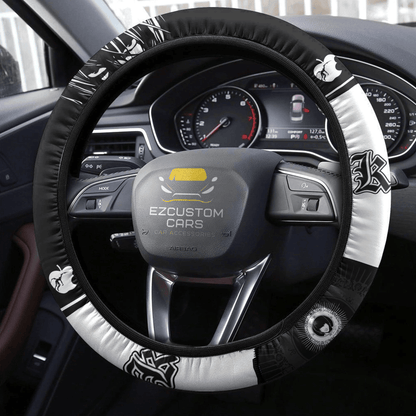 Death Note Anime Steering Wheel Cover Light Yagami Anime Car Accessories