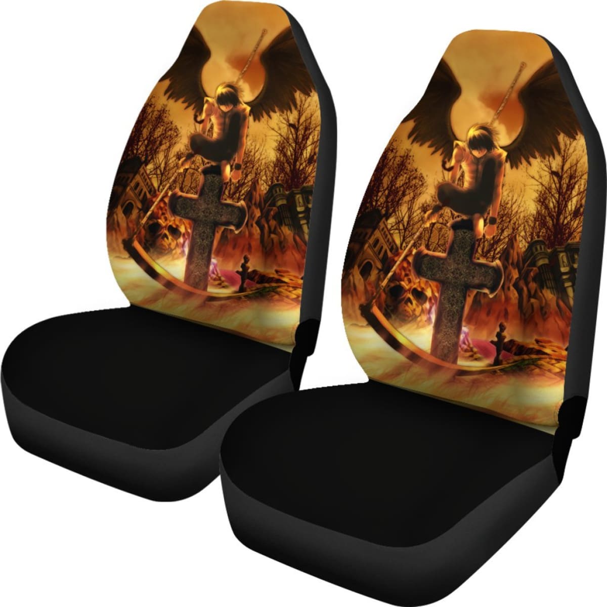 Death Note Seat Covers Amazing Best Gift Ideas 2020 Universal Fit 090505