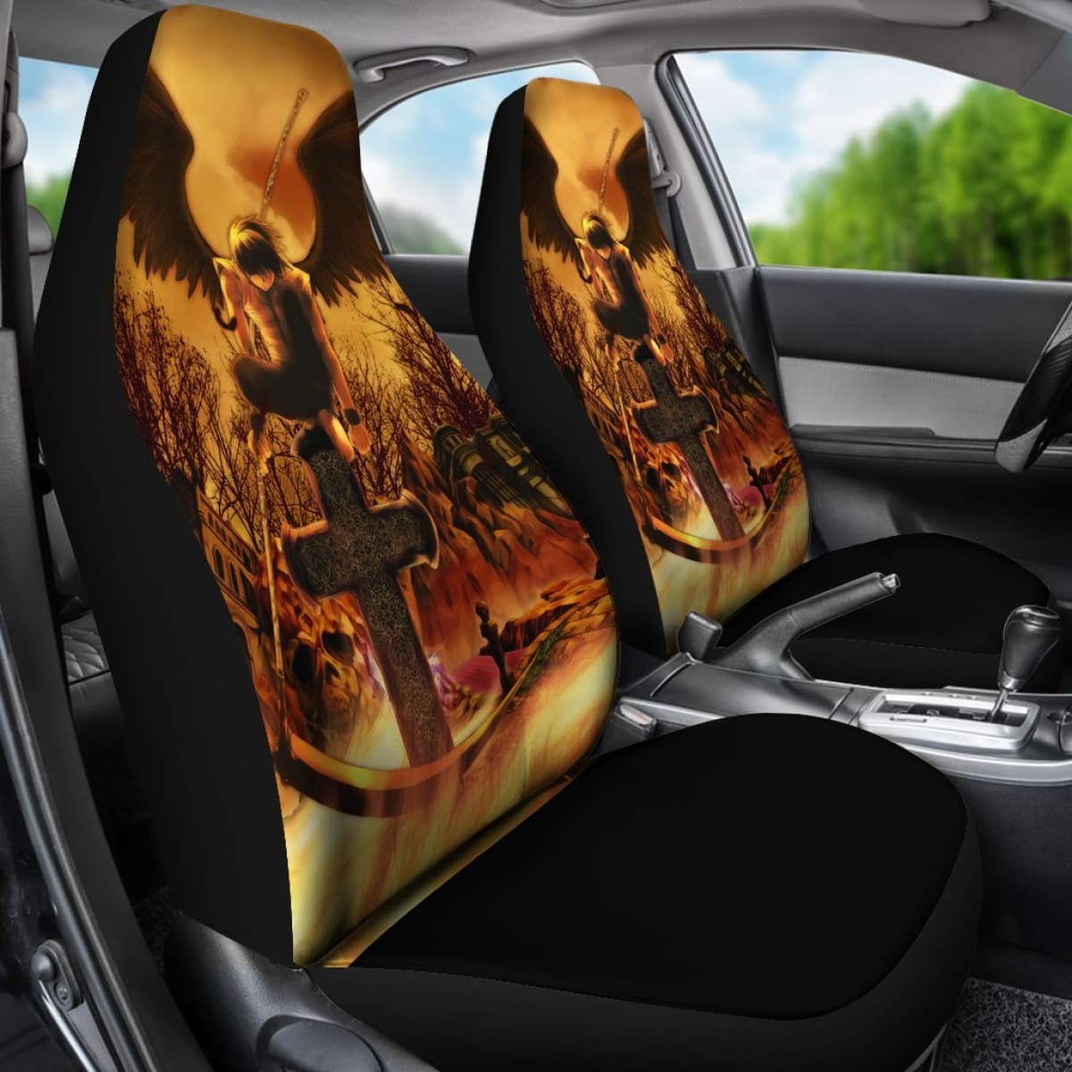 Death Note Seat Covers Amazing Best Gift Ideas 2020 Universal Fit 090505