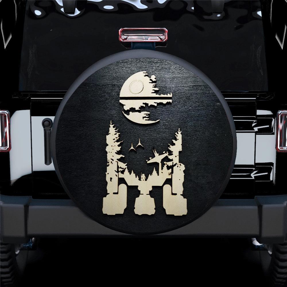 Death Star Iron Style Spare Tire Cover