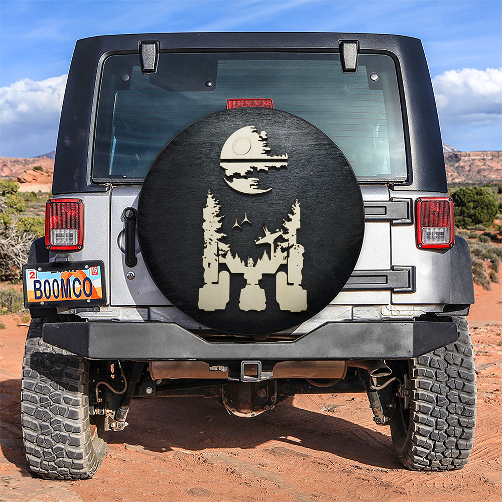Death Star Iron Style Spare Tire Cover