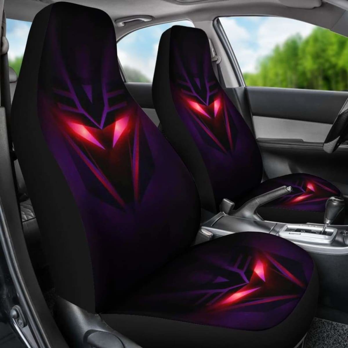 Decepticons Night Logo Seat Covers 101719 Universal Fit
