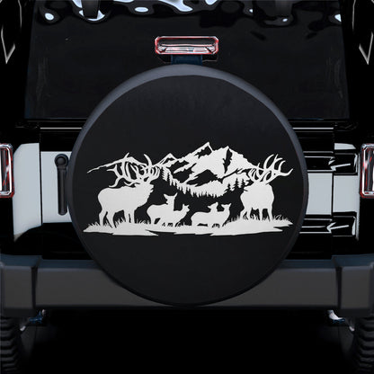 Deer Mountain Car Spare Tire Cover