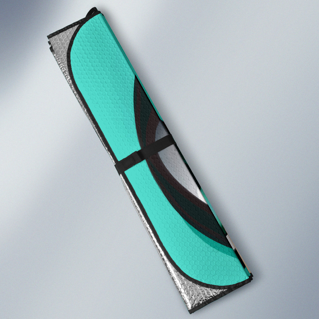 Deku Car Windshield Sun Shade Custom My Hero Academia Auto Sun Shades
