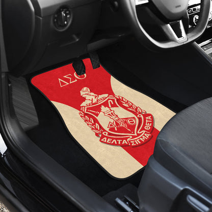 Delta Sigma Theta Sororities Car Floor Mats Custom For Fans Ci230207-07