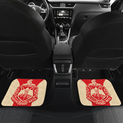Delta Sigma Theta Sororities Car Floor Mats Custom For Fans Ci230207-07