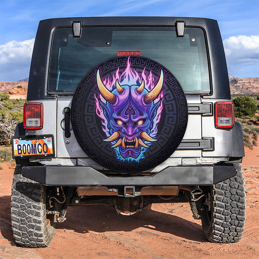 Demon Dragon Car Spare Tire Cover