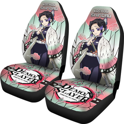 Demon Slayer Anime Car Seat Covers Demon Slayer Kochou Shinobu Car Accessories Fan Gift Ci011202