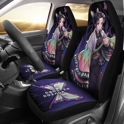 Demon Slayer Anime Car Seat Covers Demon Slayer Kochou Shinobu Car Accessories Fan Gift Ci011205