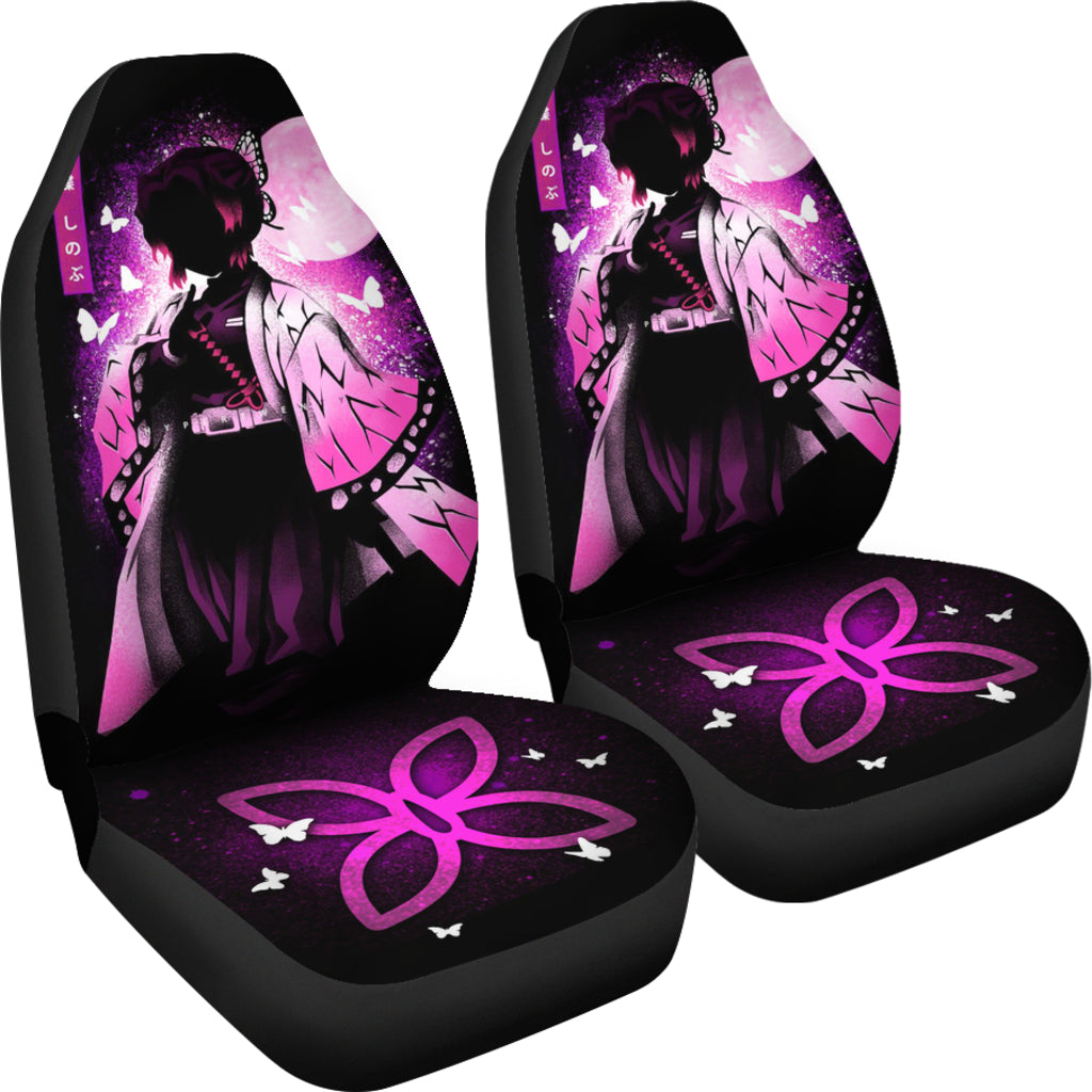 Demon Slayer Anime Car Seat Covers Demon Slayer Kochou Shinobu Car Accessories Fan Gift Ci011204