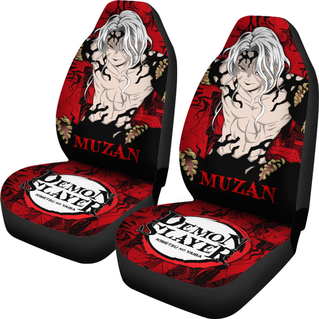 Demon Slayer Anime Seat Covers Demon Slayer Muzan Car Accessories Fan Gift Ci011501