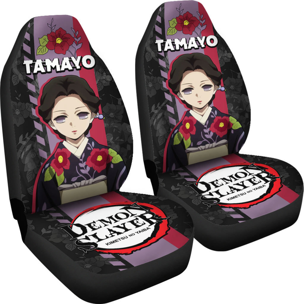 Demon Slayer Car Seat Covers Tamayo Car Accessories Fan Gift Ci220225-01