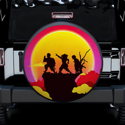 Demon Slayer Kimetsu No Yaiba Sunset Car Spare Tire Cover