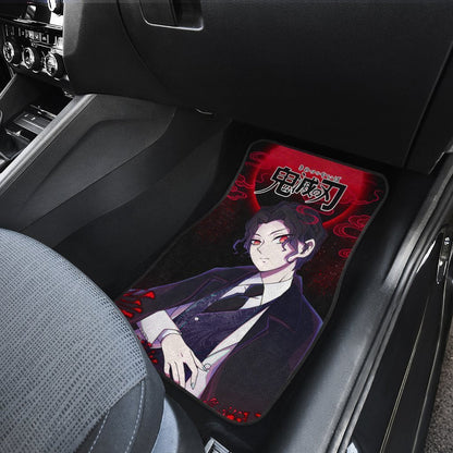 Demon Slayer Muzan Kibutsuji Car Floor Mats Custom Anime Car Accessories