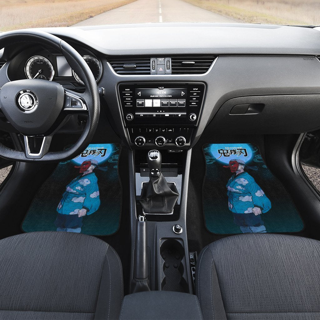 Demon Slayer Sakonji Car Floor Mats Custom Anime Car Interior Accessories