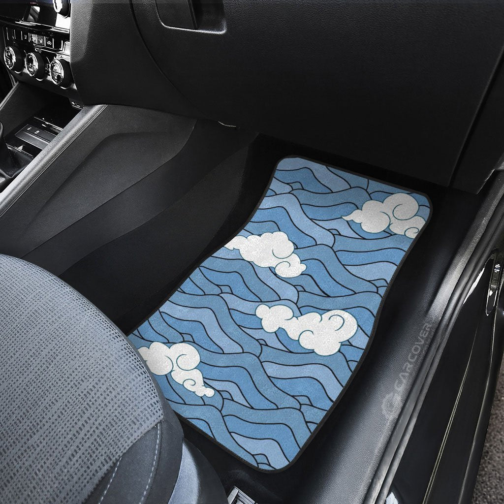 Demon Slayer Sakonji Uniform Car Floor Mats Custom Anime Car Interior Accessories