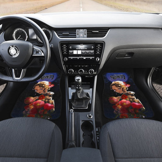 Demon Slayer Tamayo Car Floor Mats Custom Anime Car Accessories