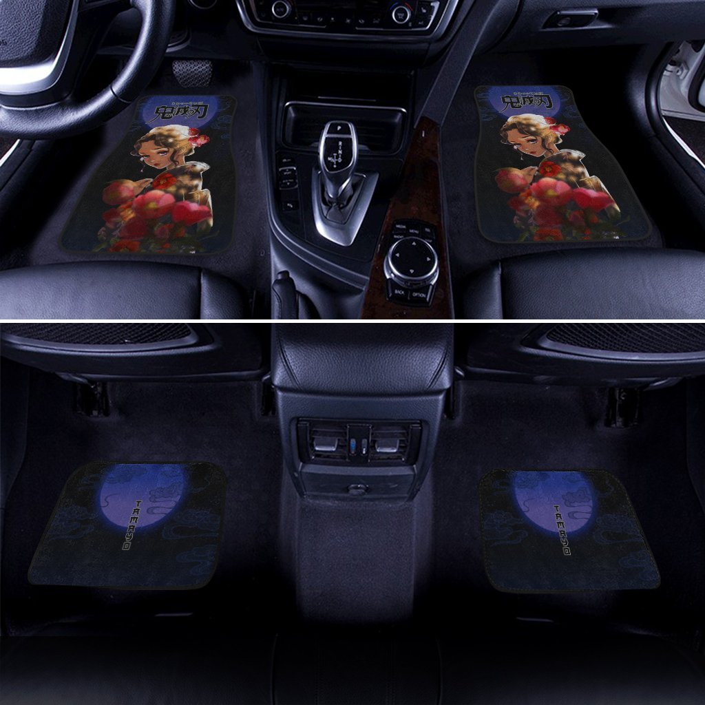 Demon Slayer Tamayo Car Floor Mats Custom Anime Car Accessories