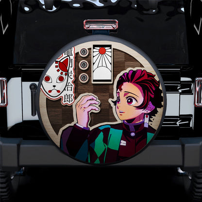 Demon Slayer Tanjiro Kamado Car Spare Tire Cover