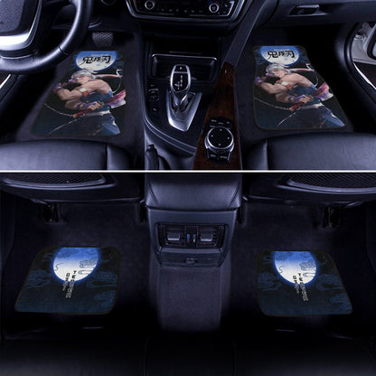 Demon Slayer Tengen Uzui Car Floor Mats Custom Anime Car Accessories