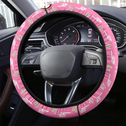 Demon Slayers Anime Steering Wheel Cover Anime Car Accessories Kanao Tsuyuri