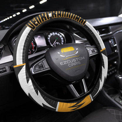 Denki Kaminari Anime Steering Wheel Cover Custom Anime My Hero Academia Car Accessories